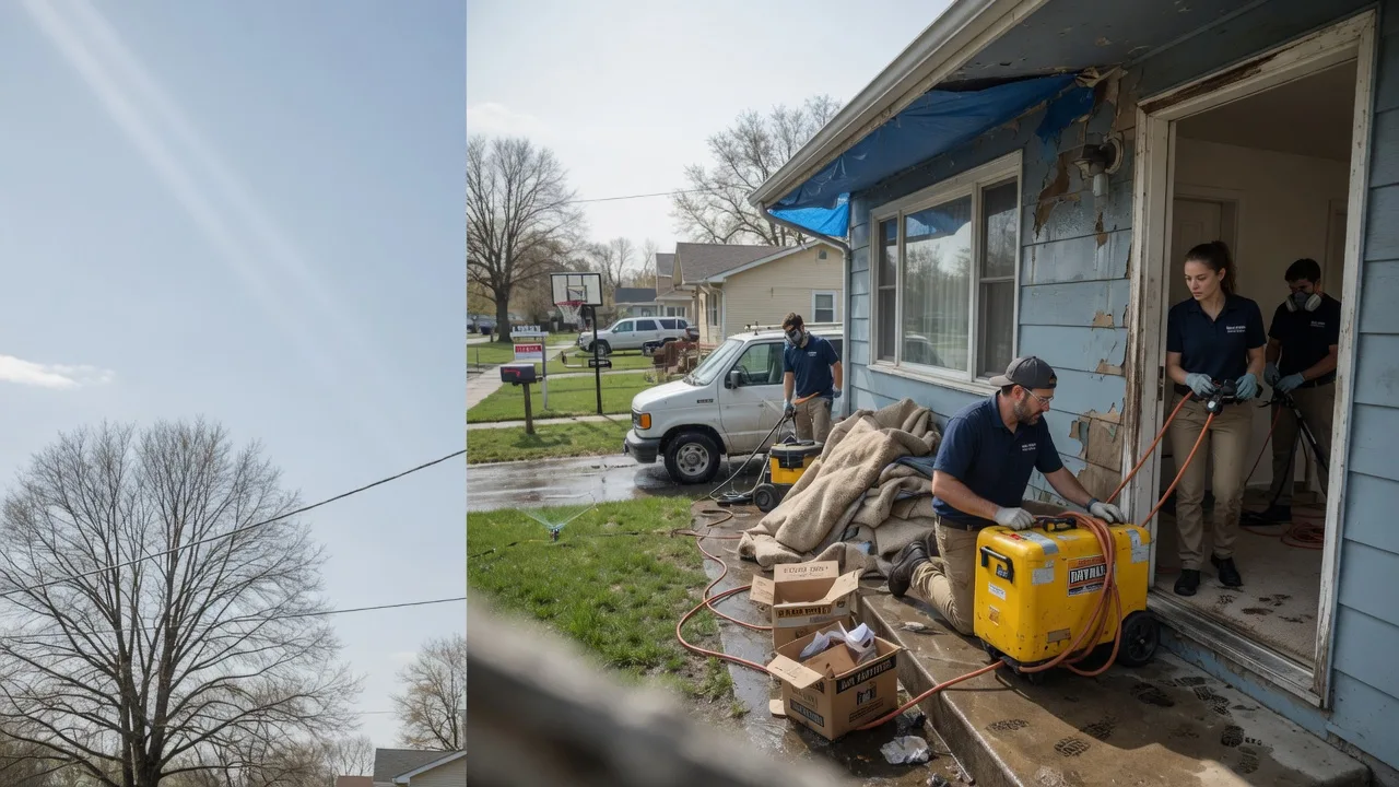 Basement Flood Cleanup in Hanover, MD near me